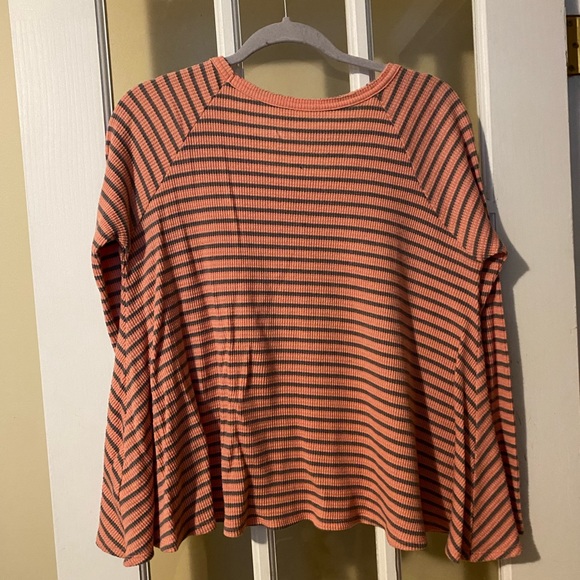 Free people swingy striped thermal - Picture 2 of 6